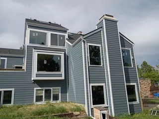 Exterior of a Franktown home after full window replacement