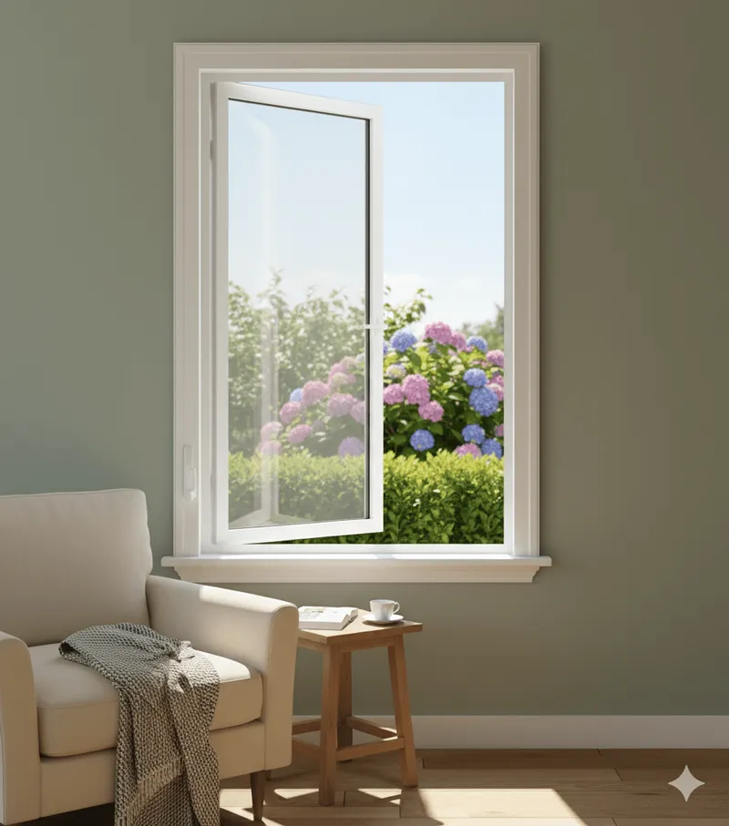 Single Casement Window Installed